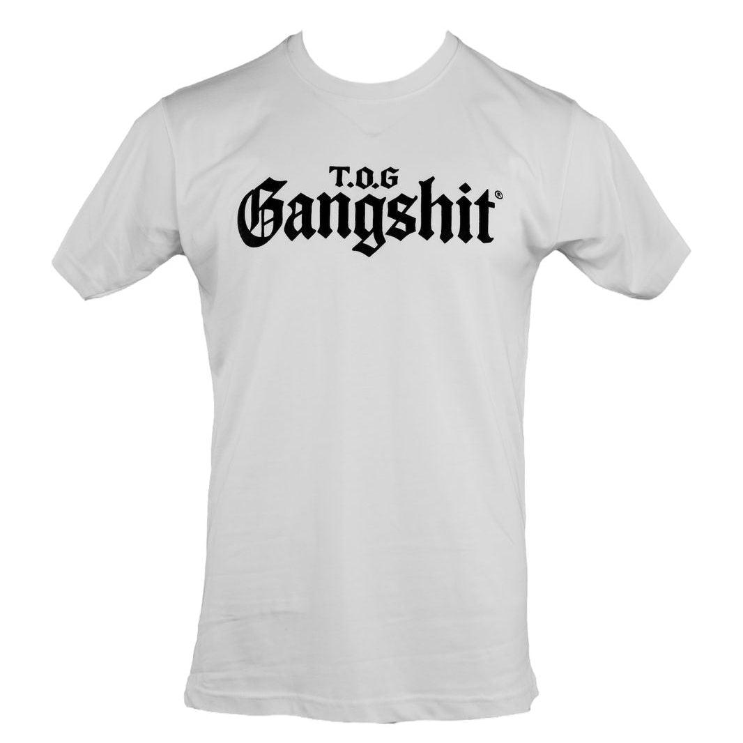T.O.G Gangshit Signature T-Shirt – Arctic White