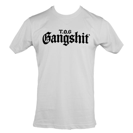 T.O.G Gangshit Signature T-Shirt – Arctic White