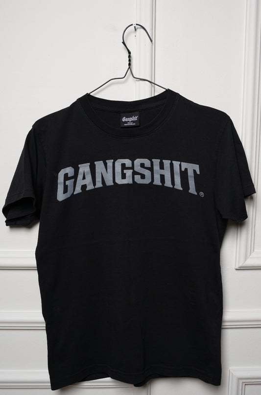 Gangshit Varsity T-Shirt – Black