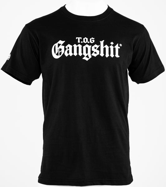 T.O.G Gangshit Signature T-Shirt – Midnight Black