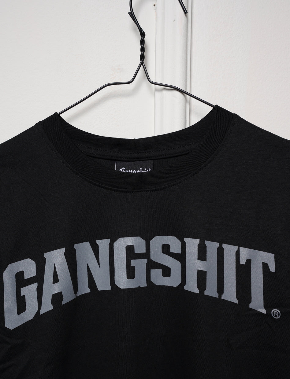 Gangshit Varsity T-Shirt – Black