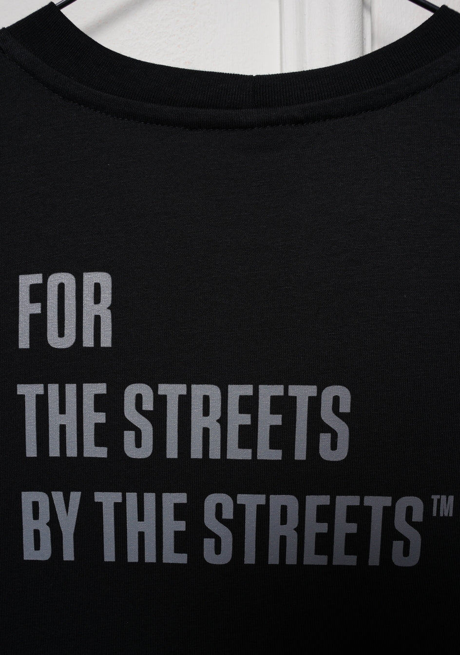 Gangshit Varsity T-Shirt – Black