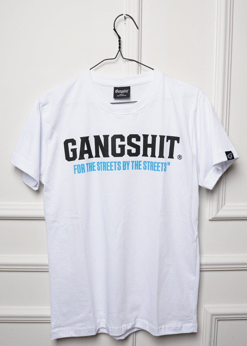 Gangshit Streetborn T-Shirt – White