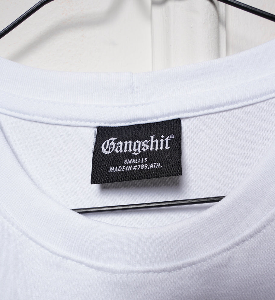 Gangshit Streetborn T-Shirt – White