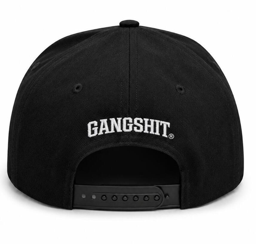 Gangshit G-Strike Cap – Black