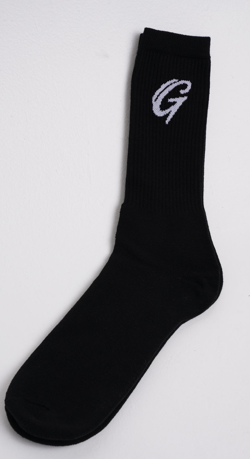 Gangshit G-Mark Crew Socks – Black